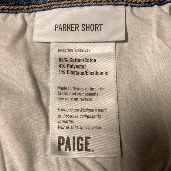 PAIGE Parker Ansley Deconstruct Shorts, Size: 30 - Picture 5 of 6